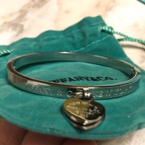 Tiffany & Co  Heart  bangle bracelet